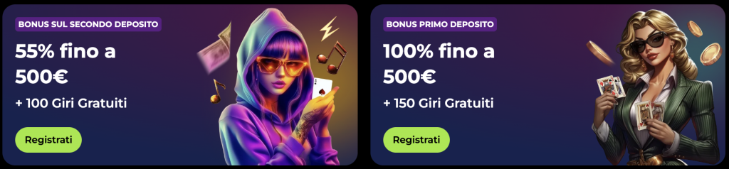 Bonus e promozioni Spinmama