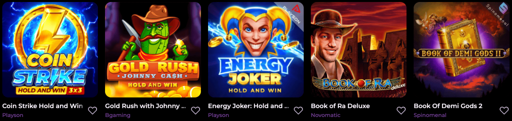 Giochi: oltre 3000 titoli disponibili Spinmama Casino